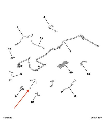 Peugeot 2008 gearbox wiring - gearbox,