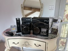 Pure Evoke Flow DAB Radio, S-1 Speaker, F10 Remote, i-10 Doc. All Fully Working