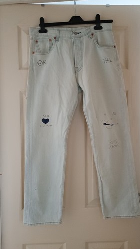 Ladies levi 501 faded denim - ladies,