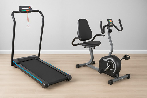 Treadmill and exercise bike - exercise,