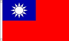 TAIWAN FLAG 5' x 3' Taiwanese
