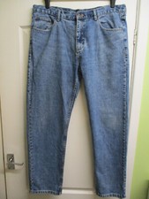 FARAH MENS BLUE DENIM JEANS W40 L32