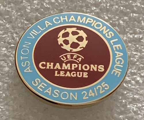 Aston villa supporter enamel - aston,