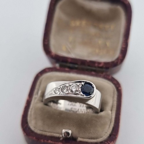 18ct white gold diamond and - white,