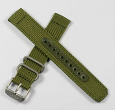 GENUINE SEIKO 18MM TOUGH NYLON WATCH STRAP GREEN 4K11JZ OFFICIAL STOCKIST