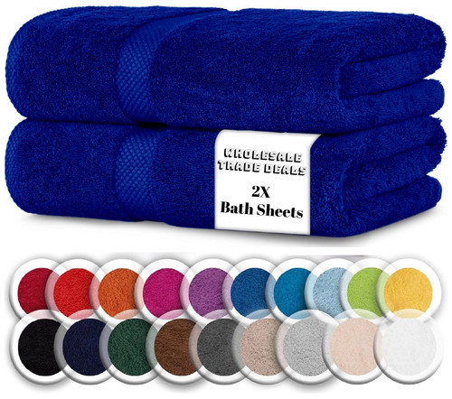 Large jumbo bath sheets - 2x,