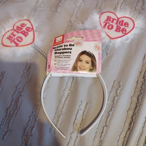New bride party marabou - new,