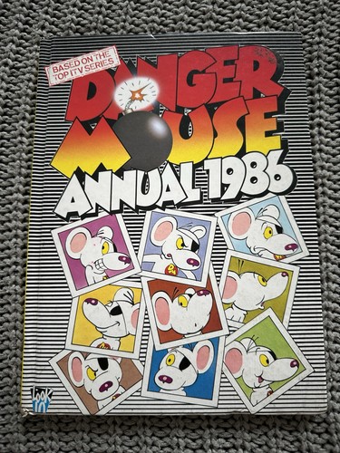 Vintage retro danger mouse - vintage,