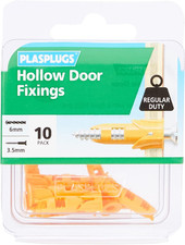 White Single Hollow Door Hook