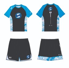 A&P X Stash Subware® Half Camo RashGuard & Short (Set) No Gi Apparel
