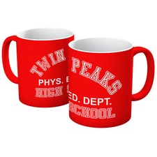 Twin Peaks High School Phys Ed Dept As Worn Lynch TV Mug Cup Coffee Tea All Cols