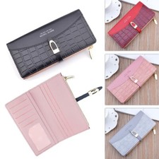 Ladies Leather Wallet Long