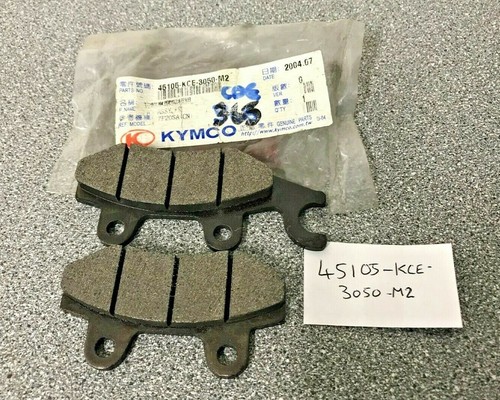 Kymco front wheel brake - wheel, pads