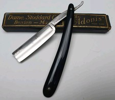 Boston Straight Razor 6/8th for restoration US made Boston mass. Hollow Ground 