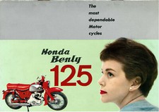 HONDA Brochure C92 CA92 CB92
