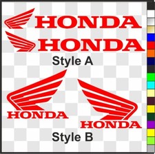 Honda decals stickers x 2