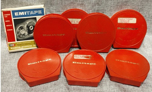 Vintage emitape reel - emitape,