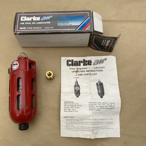 Clarke air tool lubricator 96e - tool,