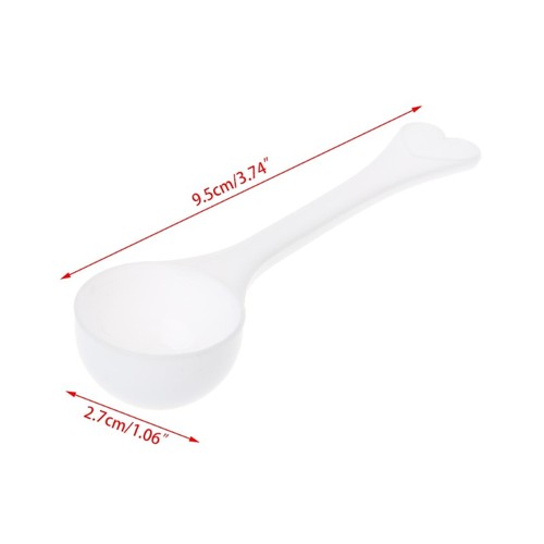 10g white plastic - 1/3/5/10g,