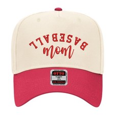 Embroidered Baseball Mom Hat