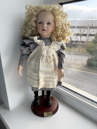 Porcelain doll hilary - porcelain, "hilary"