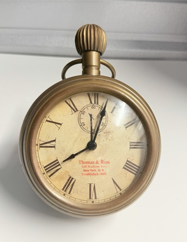 Vintage thomas ross brass - &,