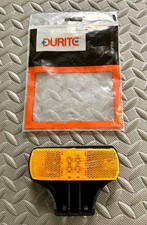 1 x DURITE LAMP SIDE MARKER WITH BRACKET 12-24 VOLT LED AMBER 0-162-00 -FREE P&P