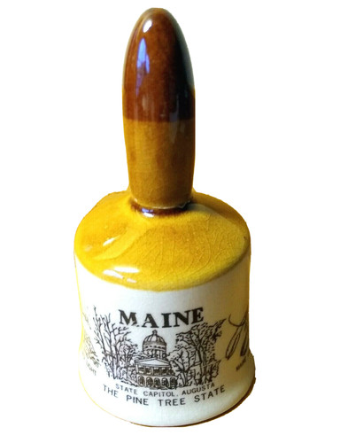 Vintage bell ceramic - bell,