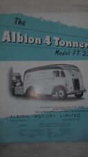 Albion 4 Tonner Model FT 23 Truck/Lorry Sales Brochure No. L574