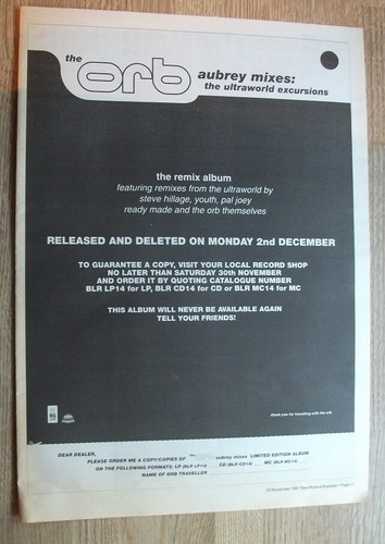 The orb aubrey mixes - aubrey, 1991
