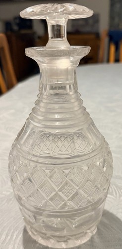 Antique georgian cut glass - antique,