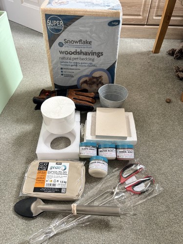 Microwave kiln and accessories - kiln,