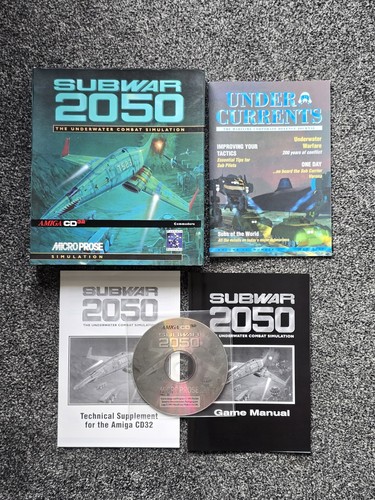 Subwar 2050 amiga cd32 - subwar,