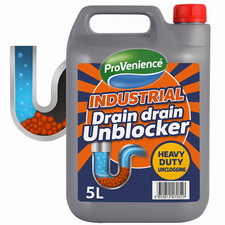 5 Litre Heavy Duty Drain & Sink Unblocker | Provenience® | Professional Grade