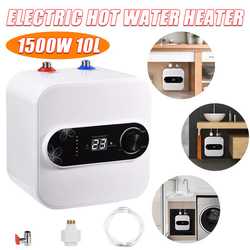 10l electric hot water heater - hot,