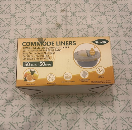 Inincare commode liners - commode, with