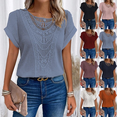 Ladies casual loose - casual, tee