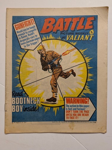 Battle picture weekly and - battle,