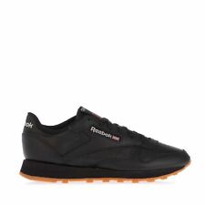 Women's Trainers Reebok Classics Classic Leather Lace up Casual in Black