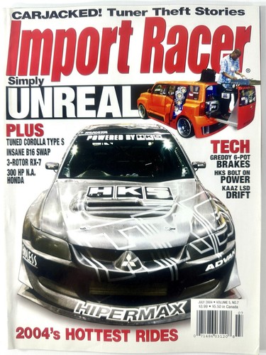 Import racer magazine july - import,