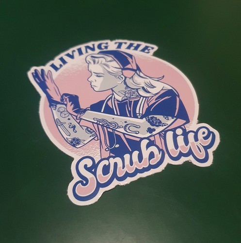 Scrub life tattooist - tattooist, 100mm