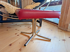 Vintage Leather Stool 70s