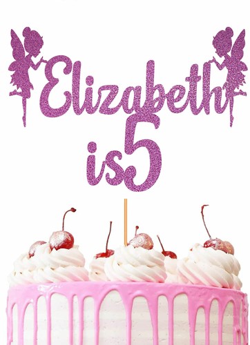 Personalised glitter cake - personalised,
