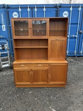 G Plan vintage teak wall unit drinks cabinet 60s