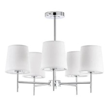 BHS Mira Semi Flush Chrome