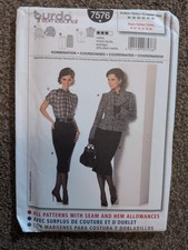 Burda Sewing Pattern 7576 Suit
