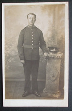 WW1 RPPC BRITISH ARMY SOLDIER