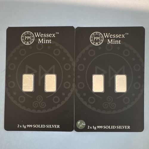 Wessex mint 999 fine - wessex, 4x