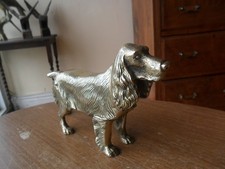 Vintage Brass Springer Spaniel