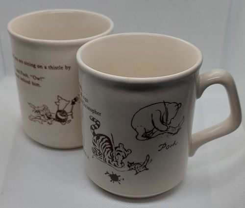 Vintage winnie the pooh mugs - vintage,